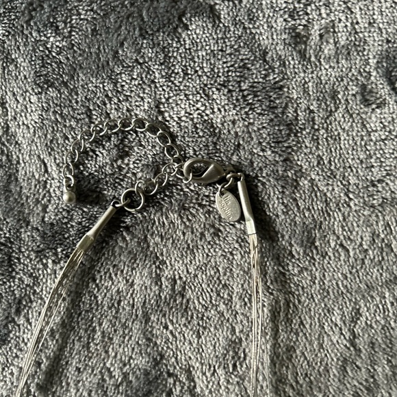 Lia Sophia Blue and silver necklace. - Picture 3 of 3